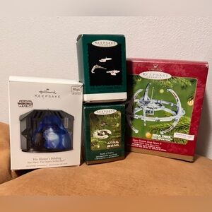 Hallmark Star Trek Ornament lot